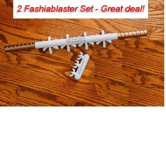 Set of 2 Ashley Black Fasciablaster - Full size and Face Blaster Facia Blaster - Picture 1 of 1